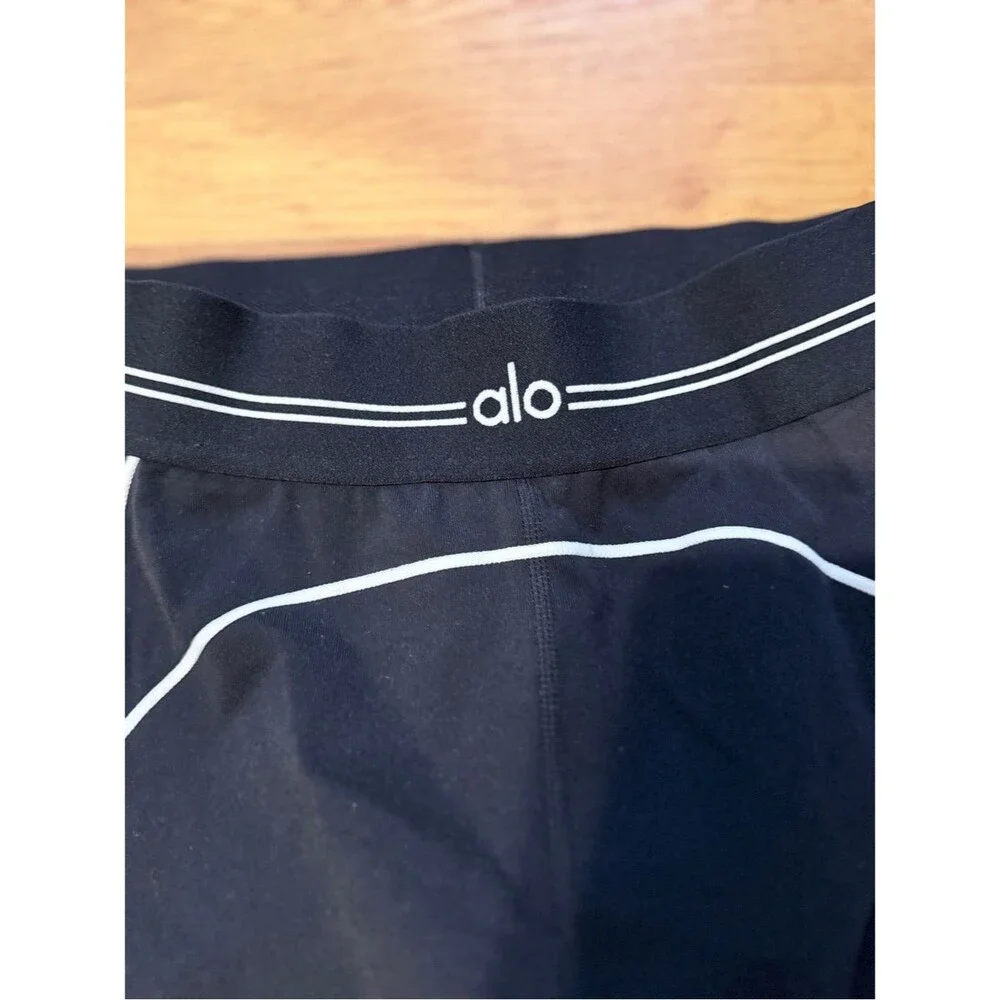 Alo Yoga Airbrush High-Waist Heart Throb Leggings Small